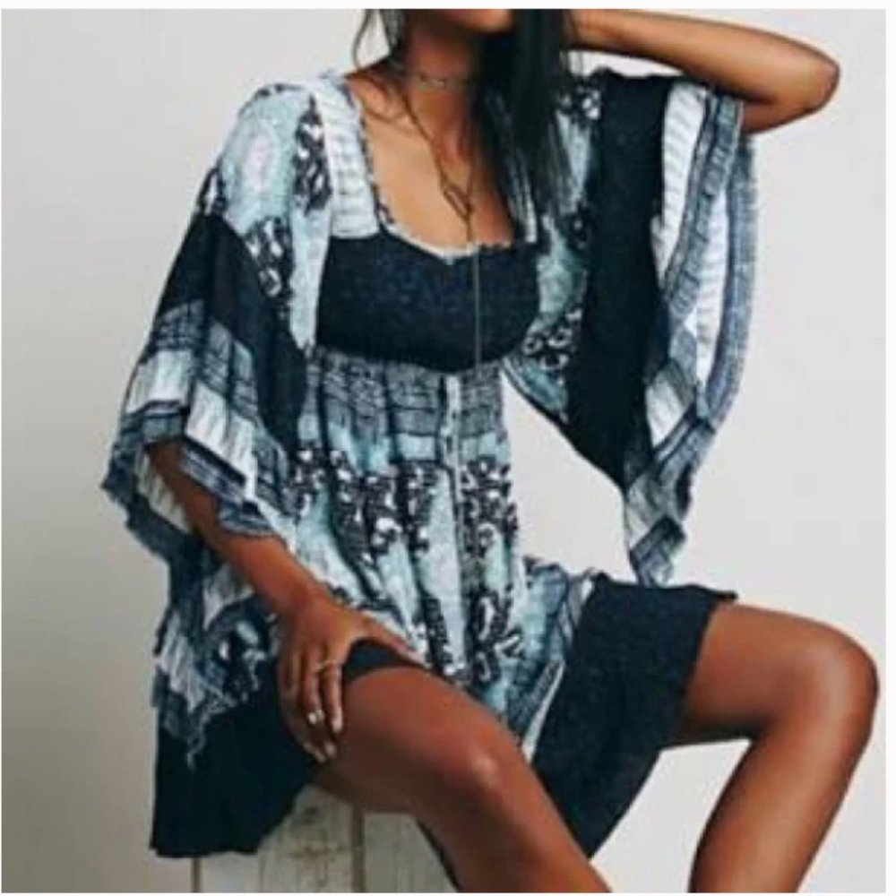 Free People Heart of Gold Mini Dress XS